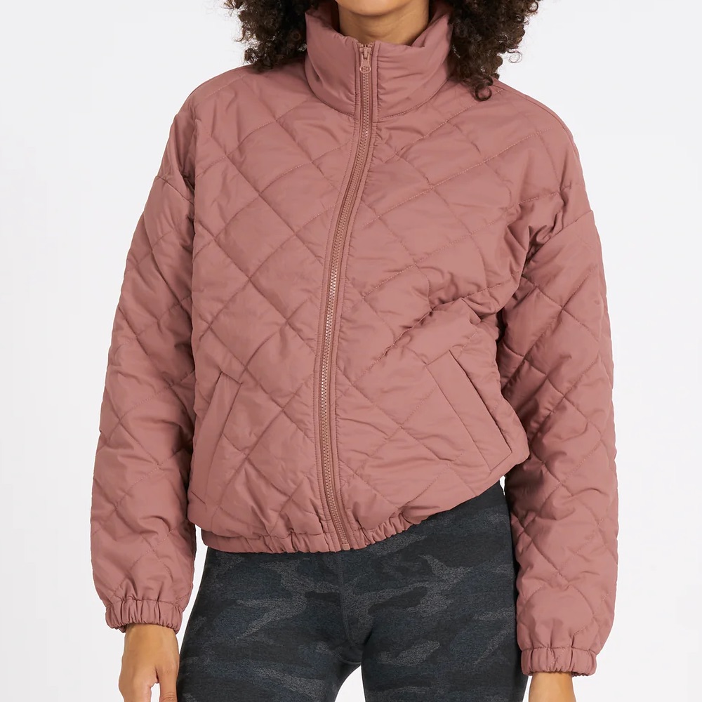 Vuori Echo Insulated Bomber Jacket Terracotta Medium